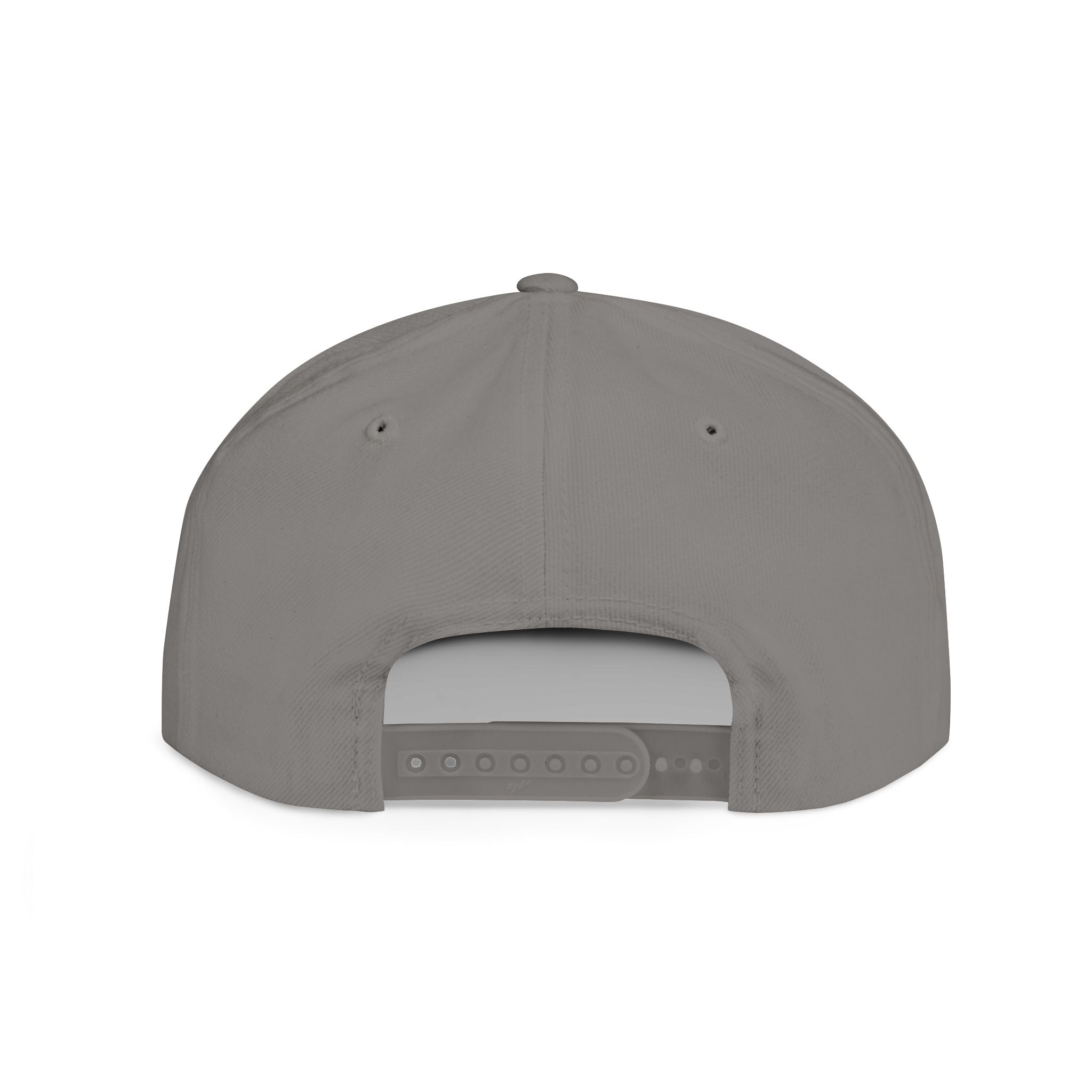 Snapback Hat — Minimal 'G.O.D' Embroidered Flat Bill Cap