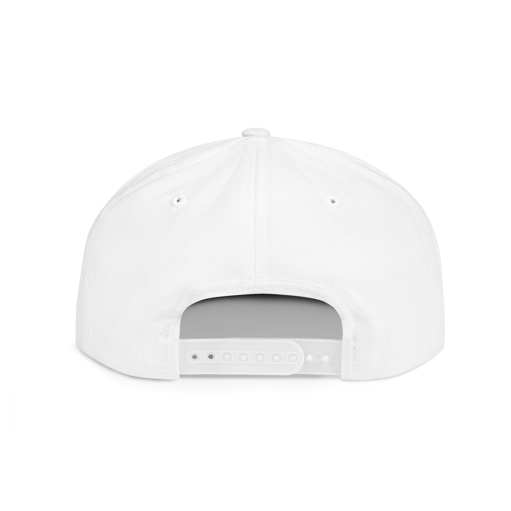 Snapback Hat — Minimal 'G.O.D' Embroidered Flat Bill Cap